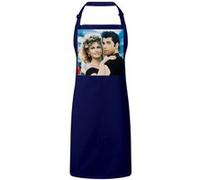 Fabulous Tablier Cuisine Premium Navy John Travolta et Olivia Newton Grease 3 Navy G