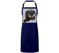 Fabulous Tablier Cuisine Premium Navy Knowledge is Power Peinture Norman Rockwell Navy G