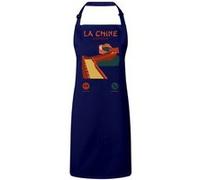 Fabulous Tablier Cuisine Premium Navy La Chine m'appelle Muraille Navy G