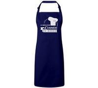 Fabulous Tablier Cuisine Premium Navy La Meilleure Cuisiniere du Monde Navy G