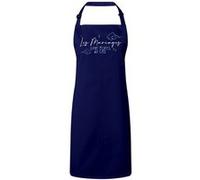 Fabulous Tablier Cuisine Premium Navy Les Mariages sont écrits au Ciel Navy G