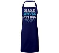 Fabulous Tablier Cuisine Premium Navy Make Waves Not War Navy G