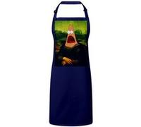 Fabulous Tablier Cuisine Premium Navy Patrick Mona Lisa Bob l'Eponge Da Vinci Navy G