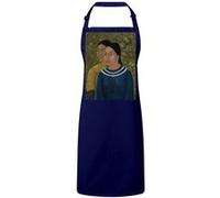Fabulous Tablier Cuisine Premium Navy Peinture de Frida Kahlo Art 3 Navy G