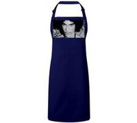Fabulous Tablier Cuisine Premium Navy Prince Portrait Noir et Blanc Navy G