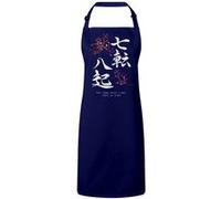 Fabulous Tablier Cuisine Premium Navy Proverbe Fall Down 7 times Navy G