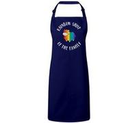 Fabulous Tablier Cuisine Premium Navy Rainbow Sheep of the Family Navy G