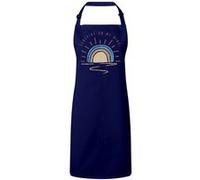 Fabulous Tablier Cuisine Premium Navy Sunshine on My Mind Soleil Navy G