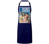 Fabulous Tablier Cuisine Premium Navy Vieille Affiche Anglaise de Film Secret Agent Navy G