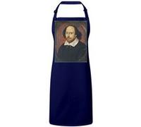 Fabulous Tablier Cuisine Premium Navy William Shakespeare Ecrivain Peinture Navy G