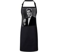 Fabulous Tablier Cuisine Premium Noir Alain Delon Acteur 1 Cigarette Noir G