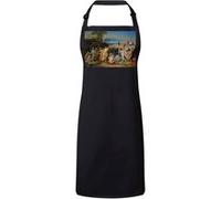 Fabulous Tablier Cuisine Premium Noir Aleksander Ivanov L'Apparition Du Christ Noir G