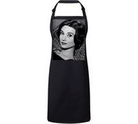 Fabulous Tablier Cuisine Premium Noir Audrey Hepburn Celebrite Hollywood Noir G