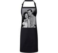 Fabulous Tablier Cuisine Premium Noir Ava Gardner et Clark Gable Acteurs 1 Noir G