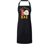 Fabulous Tablier Cuisine Premium Noir BAE Bacon and Eggs Noir G