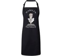 Fabulous Tablier Cuisine Premium Noir Betty Boop - Marilyn Monroe Noir G