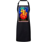 Fabulous Tablier Cuisine Premium Noir Chablis Chablissienne Affiche Vintage Alcool Noir G