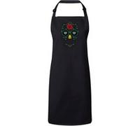 Fabulous Tablier Cuisine Premium Noir Crane Muerte Mexique Noir G