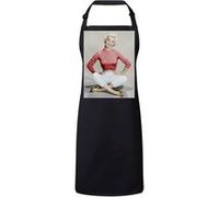 Fabulous Tablier Cuisine Premium Noir Doris Day Actrice 5 Noir G