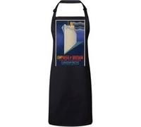 Fabulous Tablier Cuisine Premium Noir Empress Of Britain Paquebot Art Deco Noir G