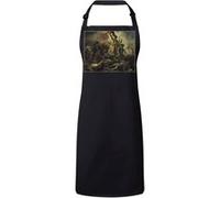 Fabulous Tablier Cuisine Premium Noir Eugene Delacroix La Liberte Guidant le Peuple Noir G