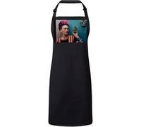 Fabulous Tablier Cuisine Premium Noir Frida Kahlo Artiste 3 Noir G