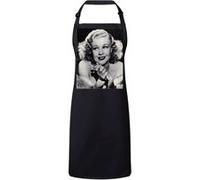Fabulous Tablier Cuisine Premium Noir Ginger Rogers Actrice 8 Noir G