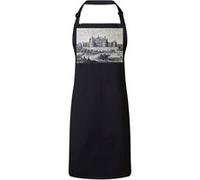 Fabulous Tablier Cuisine Premium Noir Gravure Ancienne Chateau de Chambord Noir G