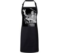 Fabulous Tablier Cuisine Premium Noir Jacques Chirac Vintage Toast Noir G