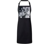 Fabulous Tablier Cuisine Premium Noir Jacques et Bernadette Chirac Noir G