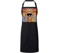 Fabulous Tablier Cuisine Premium Noir Jimi Hendrix Axis Bold as Love Noir G