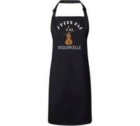Fabulous Tablier Cuisine Premium Noir J'peux pas J'ai Violoncelle Noir G