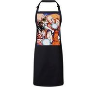 Fabulous Tablier Cuisine Premium Noir Kame Hame Ha Vague Destructrice Dragon Ball Noir G