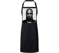 Fabulous Tablier Cuisine Premium Noir Kanye West avec une Barbe Hipster 2 Noir G