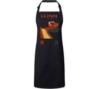 Fabulous Tablier Cuisine Premium Noir La Chine m'appelle Muraille Noir G