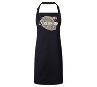 Fabulous Tablier Cuisine Premium Noir La Réunion 974 Ile Departement Carte Ancienne France