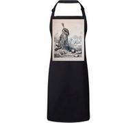 Fabulous Tablier Cuisine Premium Noir Le Loup Devenu Berger Fable LaFontaine Gustave Dore Noir G