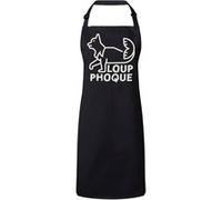 Fabulous Tablier Cuisine Premium Noir Loup-phoque Noir G