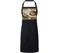 Fabulous Tablier Cuisine Premium Noir Michel-Ange La Création d'Adam Vatican Noir G