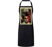 Fabulous Tablier Cuisine Premium Noir Peinture Fight Club Brad Pitt Life Noir G