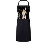 Fabulous Tablier Cuisine Premium Noir Queen Freddie Mercury Wembley Veste Jaune Noir G