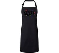 Fabulous Tablier Cuisine Premium Noir Queer Coeur LGBT Noir G