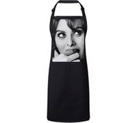 Fabulous Tablier Cuisine Premium Noir Sophia Loren Actrice 1 Noir G