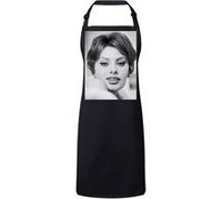 Fabulous Tablier Cuisine Premium Noir Sophia Loren Actrice 4 Noir G