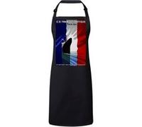 Fabulous Tablier Cuisine Premium Noir Transatlantique Paquebot Affiche Ancienne Noir G