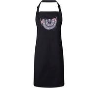 Fabulous Tablier Cuisine Premium Noir Vipère Floral Noir G