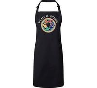 Fabulous Tablier Cuisine Premium Noir We Are All Humans LGBT Noir G