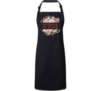 Fabulous Tablier Cuisine Premium Noir Wedding Planner Bouquet Fleurs Noir G