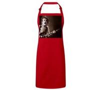 Fabulous Tablier Cuisine Premium Rouge ACDC Angus Young Guitare Solo Rouge G