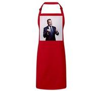 Fabulous Tablier Cuisine Premium Rouge Arnold Schwarzenegger Gouverneur Rouge G